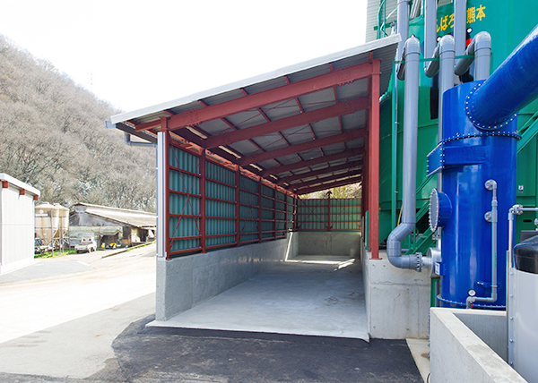 広島県東部養豚組合第四牧場家畜排せつ物処理施設3